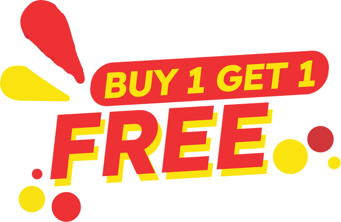 Buy One Get One Free Sticker