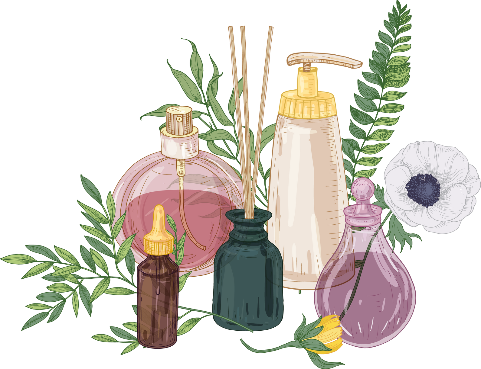 Perfume and Leaves